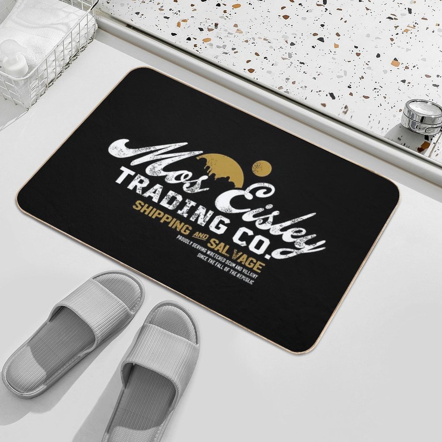 Mos Eisley Trading Co. Durable Bath Mat