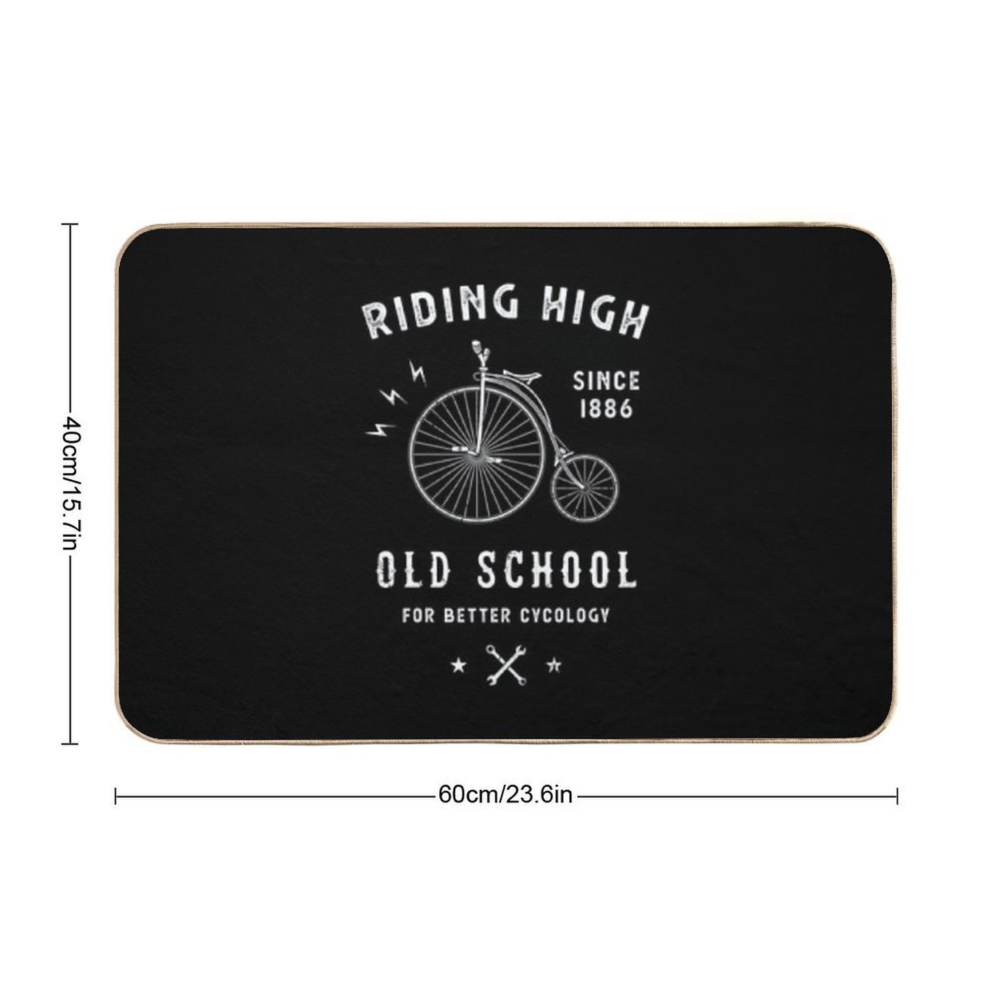 Riding High Repositionable Bath Mat