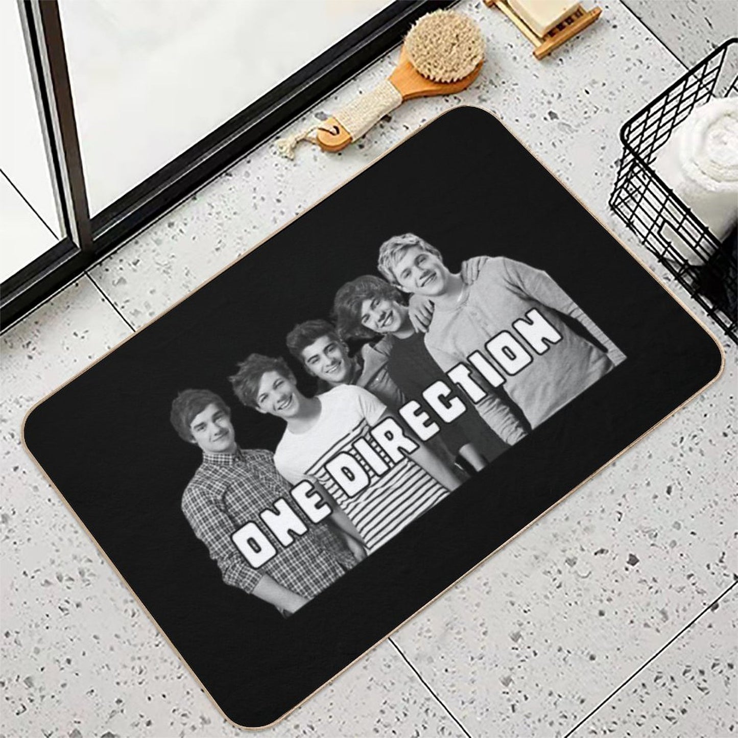 One Direction - All Five - Together And Forever Odorless Bath Mat