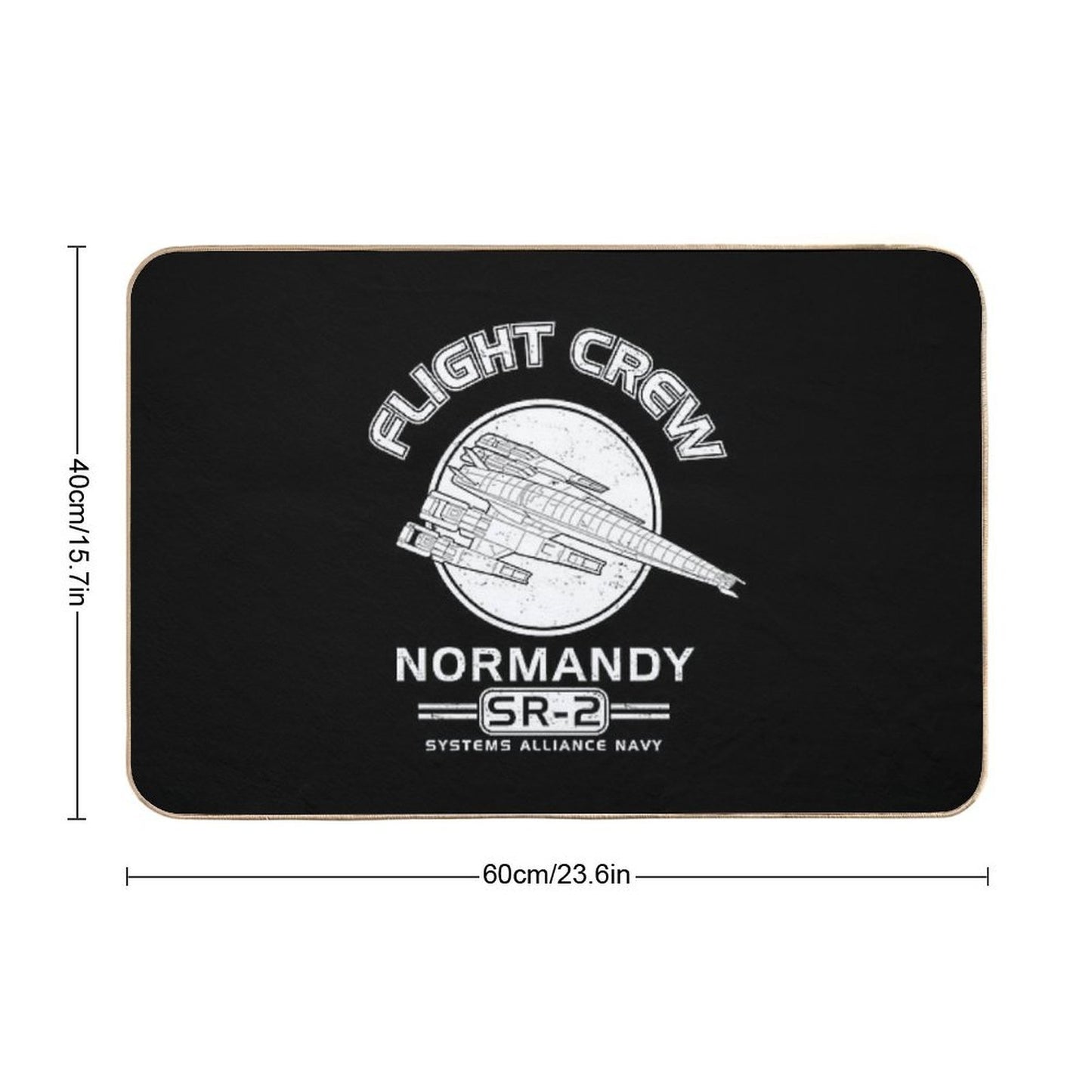 Mass Effect Eco-Friendly Bath Mat