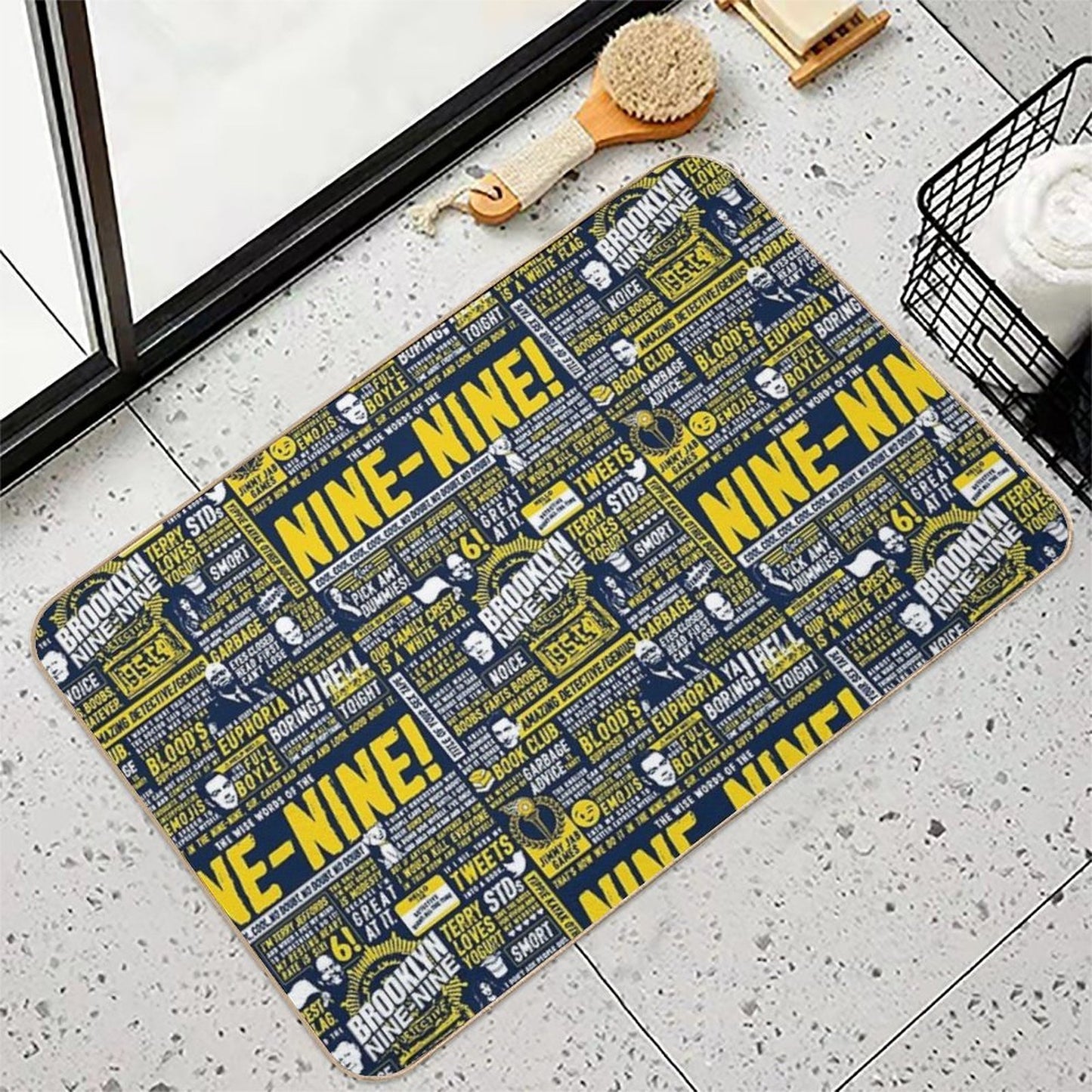 Wise Words of The Nine-Nine Stain-Proof Bath Mat