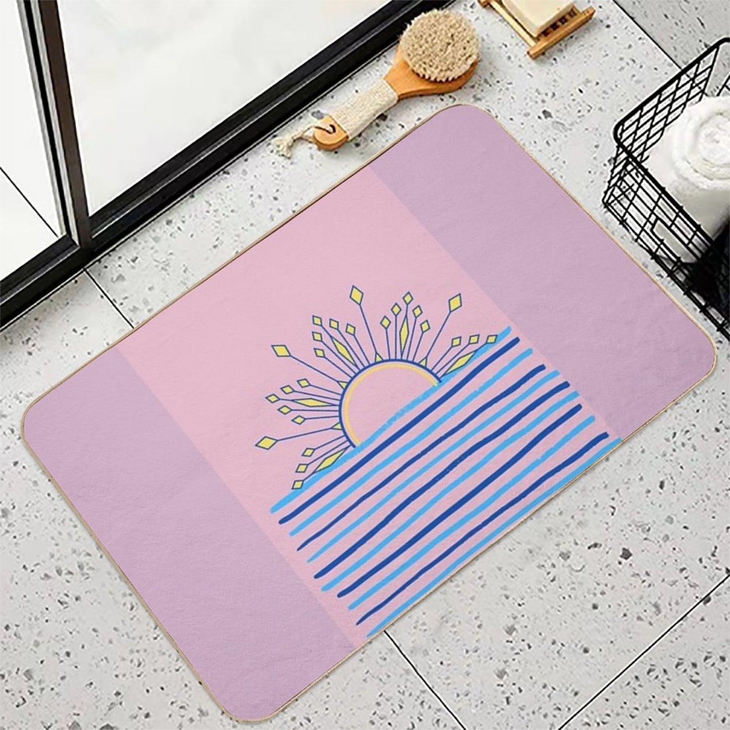 Golden Rising Odorless Bath Mat