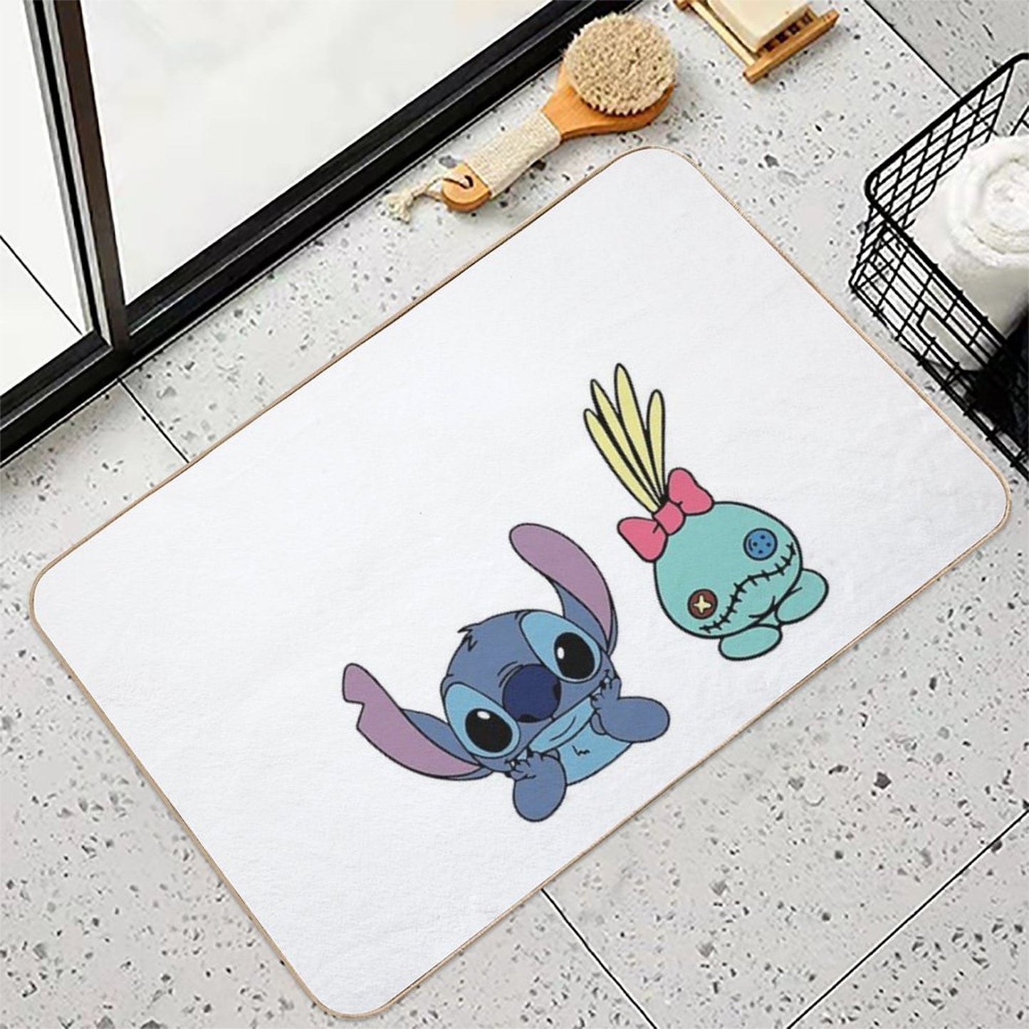 Stitch And Scrump Dirt-Trapping Bath Mat