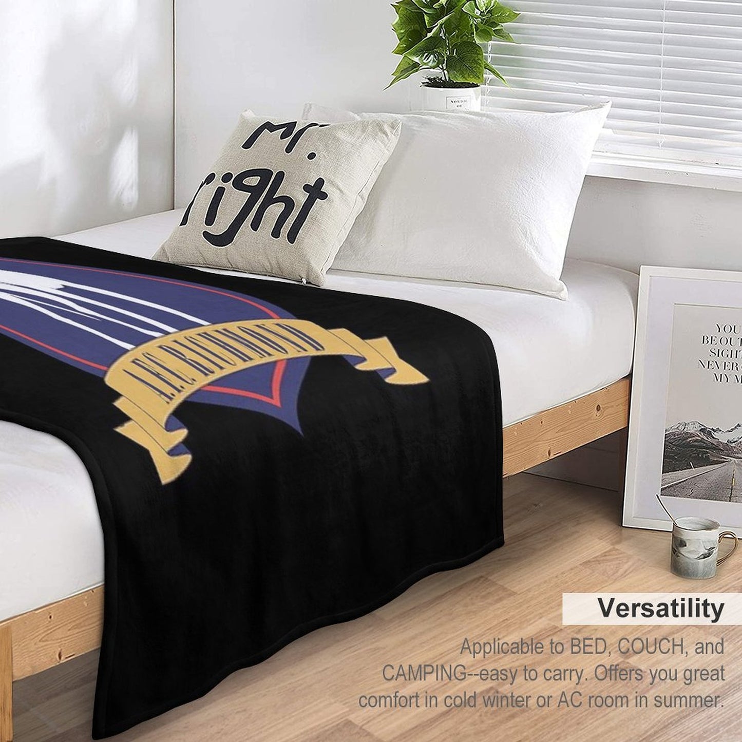 Richmond-Lasso Essential Versatility Throw Blanket