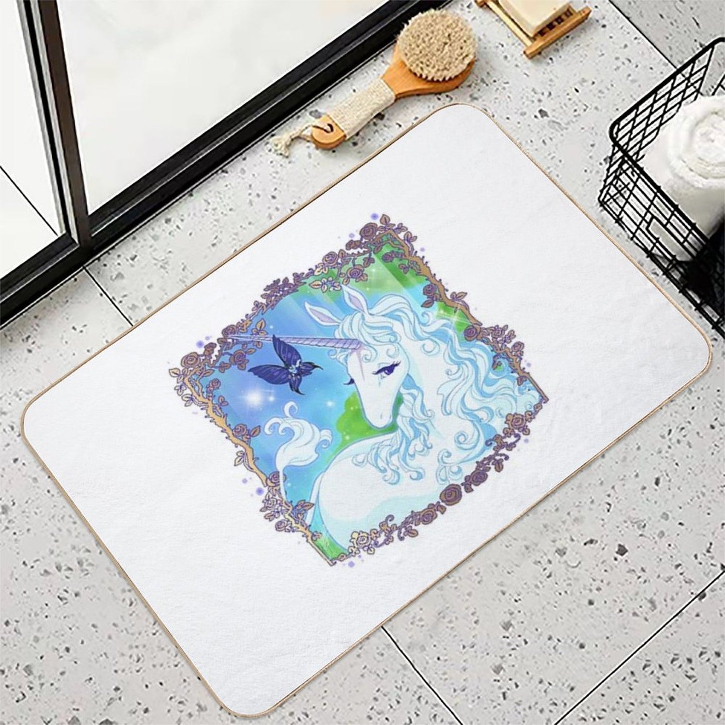 Say It If You Know! Fade-Resistant Bath Mat