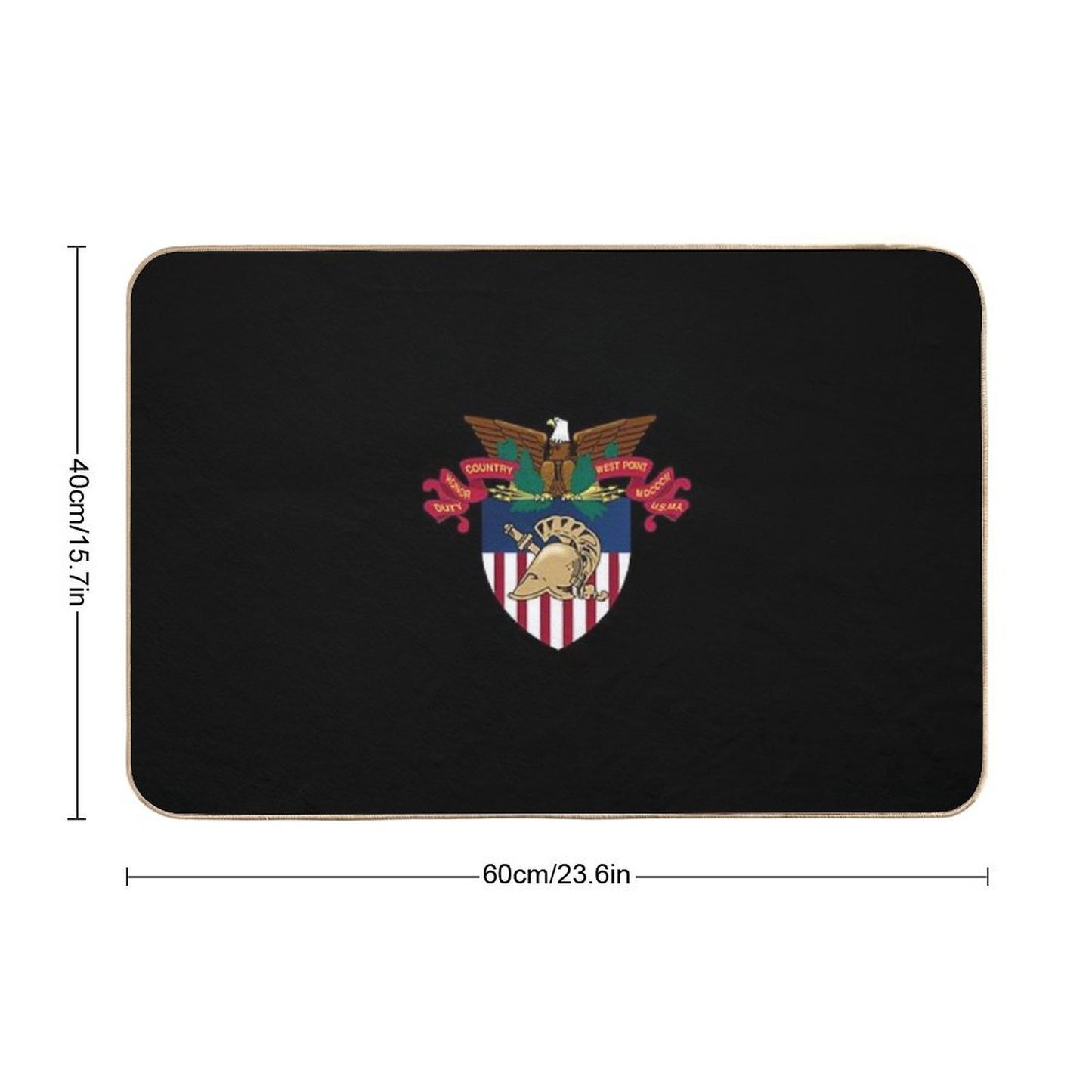 United States Military Academy (USMA) - West Point Easy To Clean Bath Mat