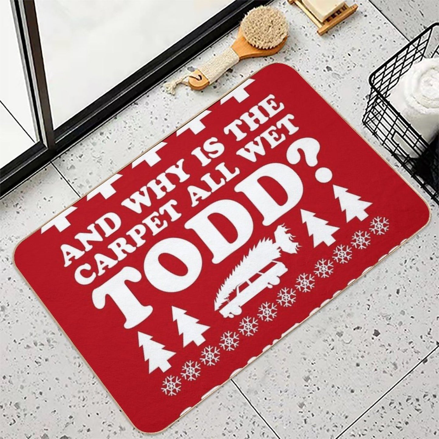 Soggy Christmas Multi-Purpose Bath Mat
