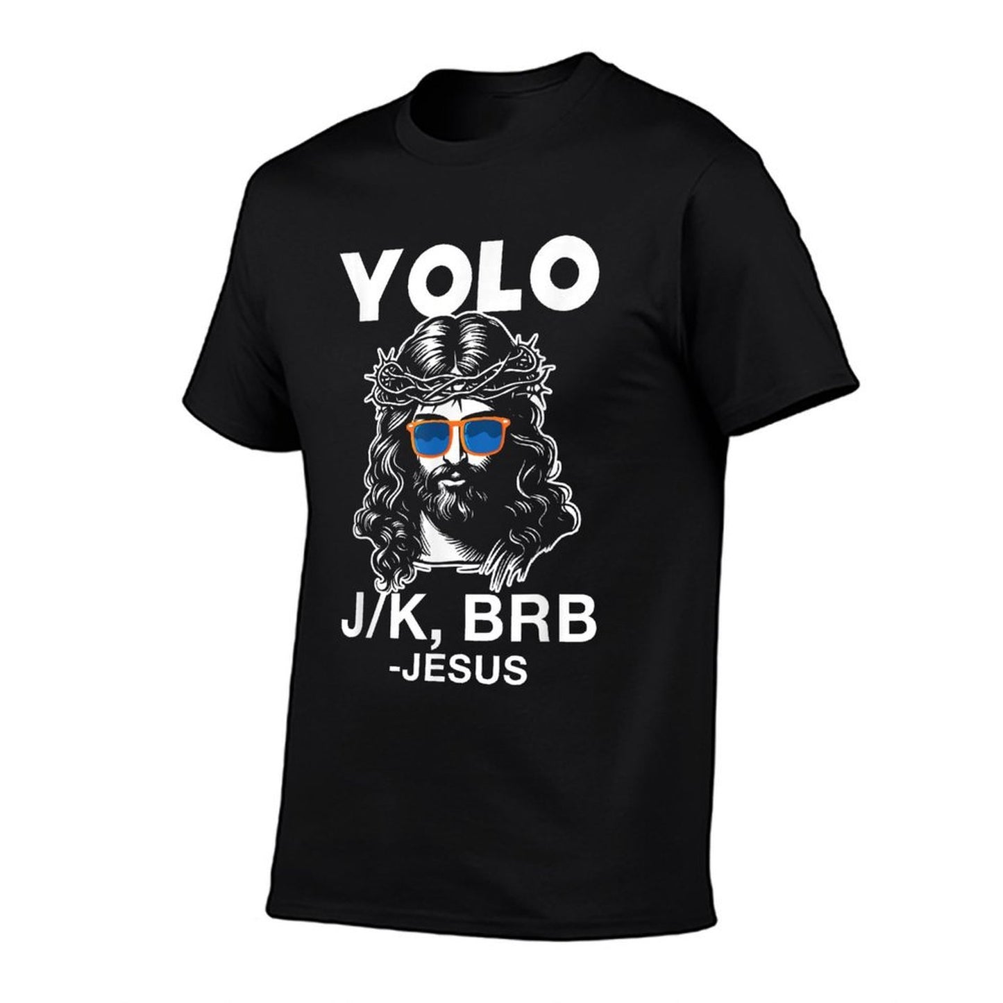 Funny Jesus Easter Resurrection YOLO JK BRB Meme Lightweight T-Shirt