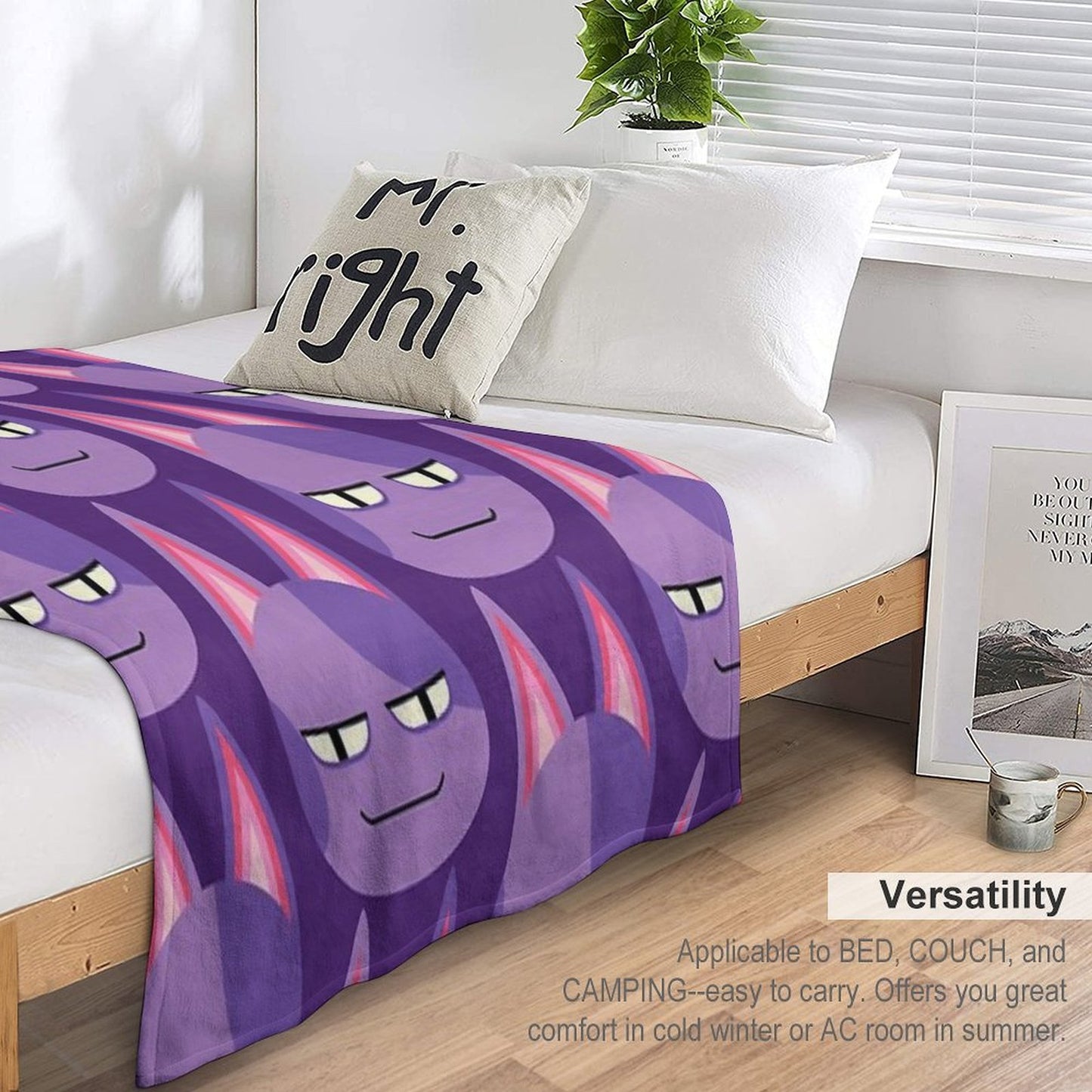 Bob The Cat Compact Throw Blanket