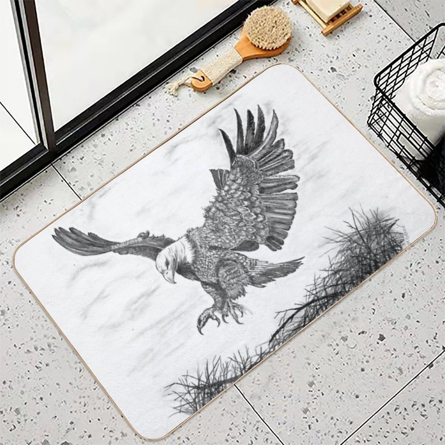 Eagle Rapid-Drying Bath Mat