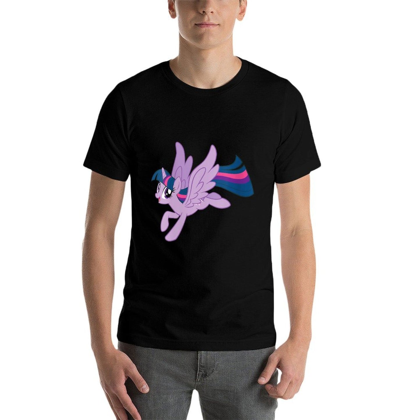 Womens My Little Pony Twilight Sparkle Galloping Quick-drying T-Shirt