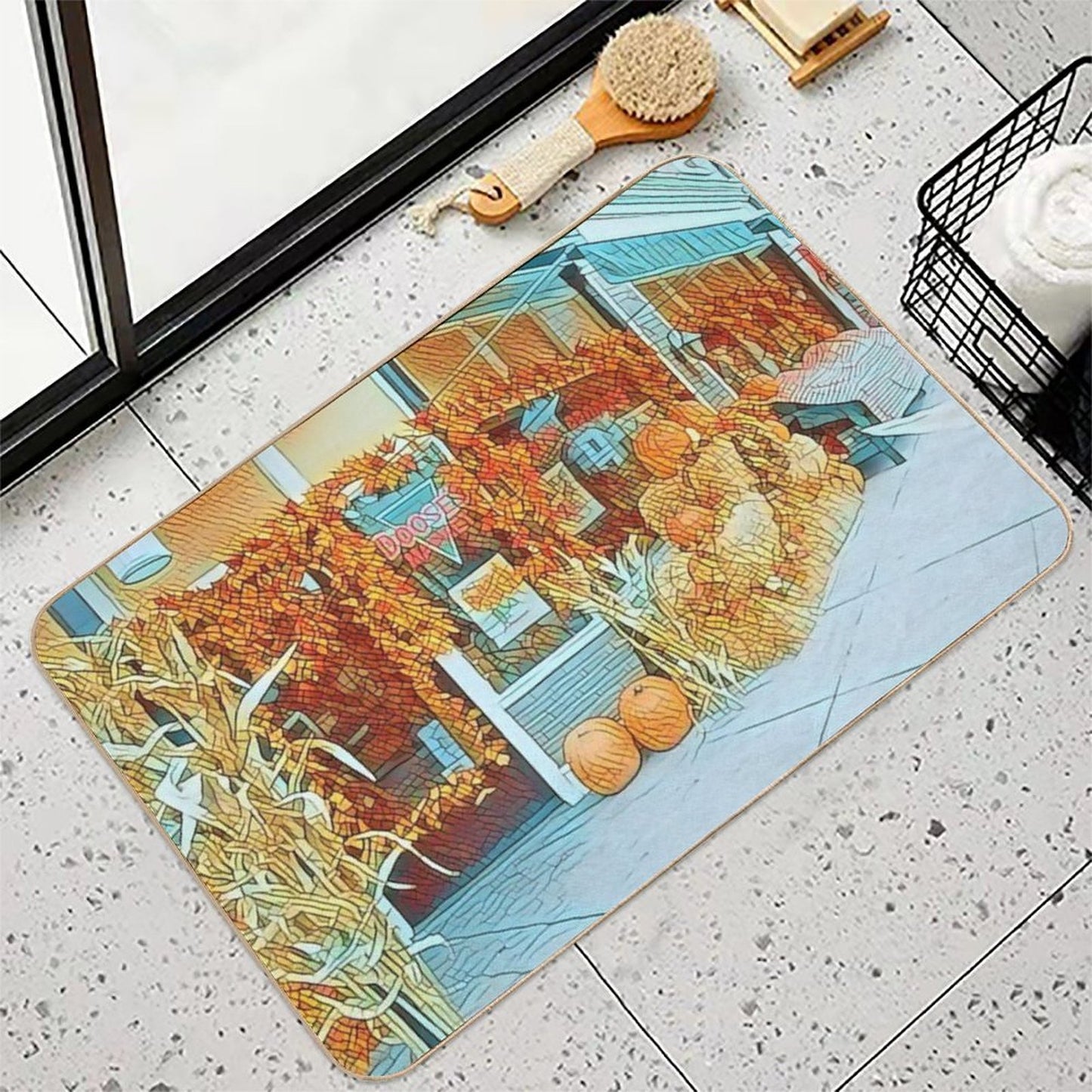 The Town Market Repositionable Bath Mat