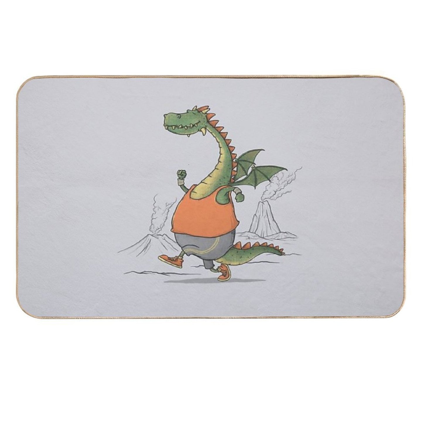 Morning Run Anti-Trip Bath Mat