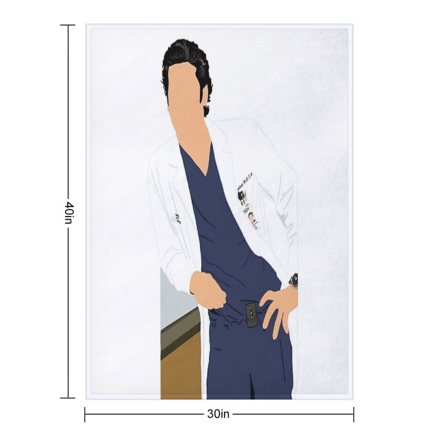 Mcdreamy Travel-friendly Throw Blanket