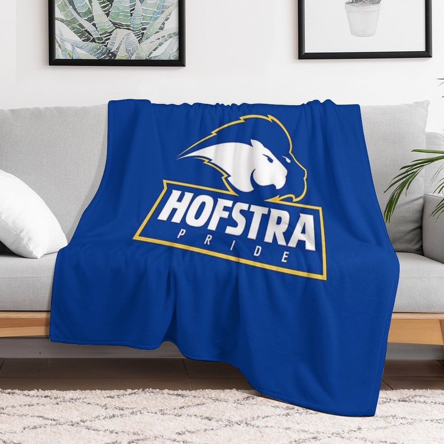 The Pride Hofstra All-season Throw Blanket