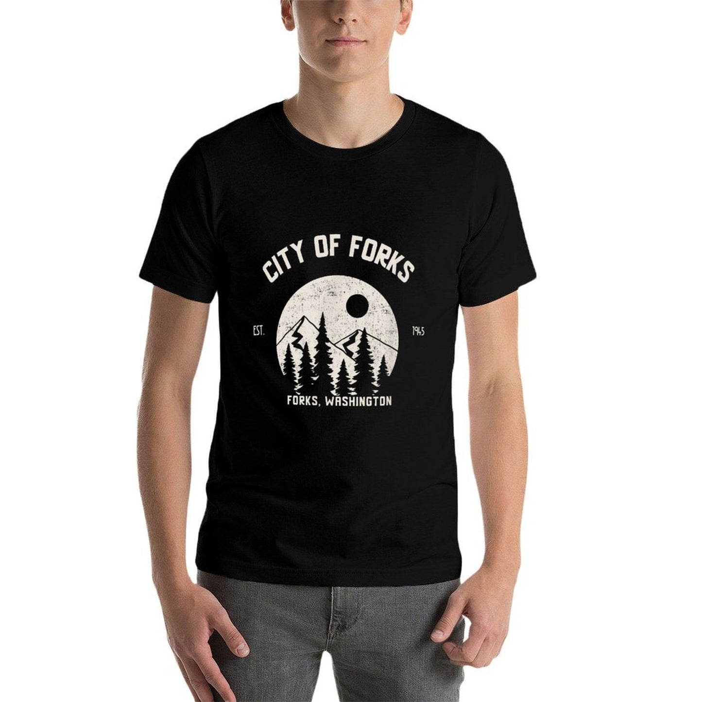 City of Forks Nature Design, Tribute to The City of Forks Breathable T-Shirt