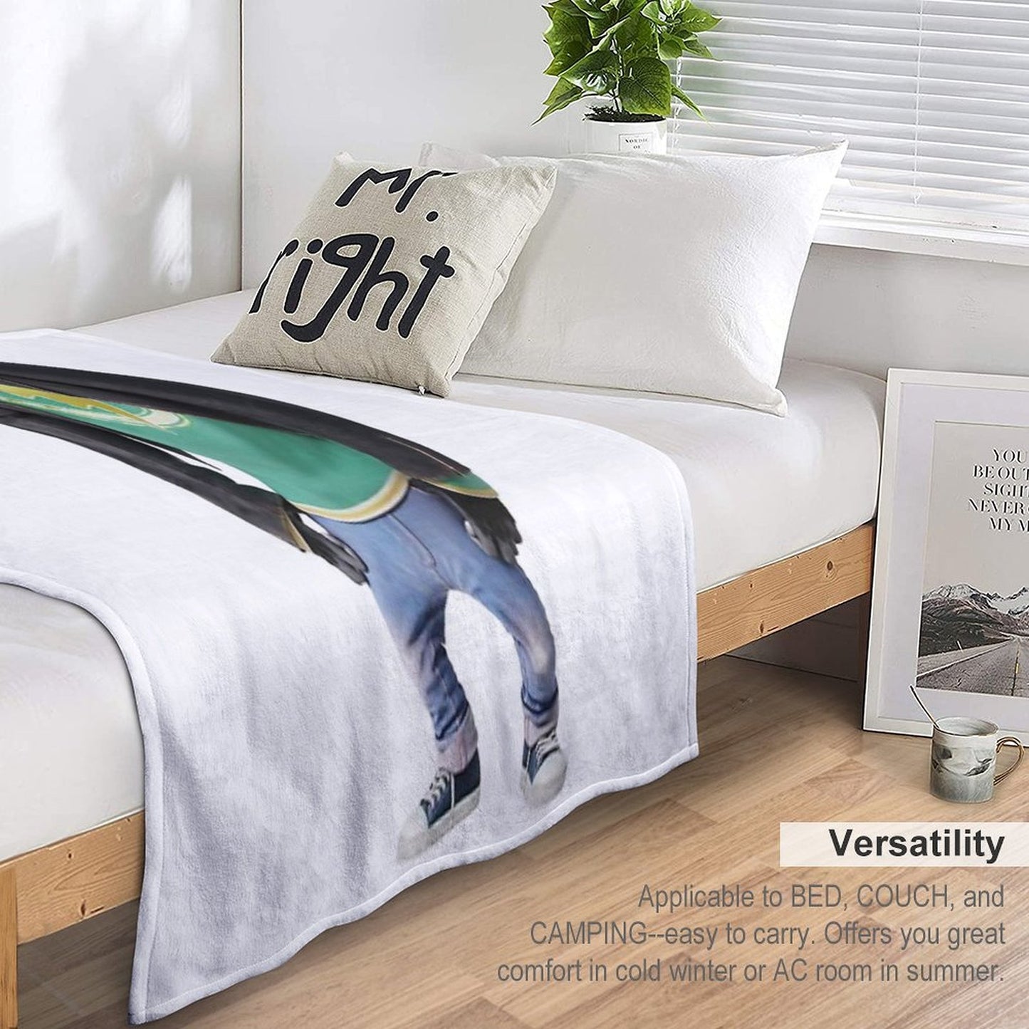 Johnny Sing 2 Versatility Throw Blanket