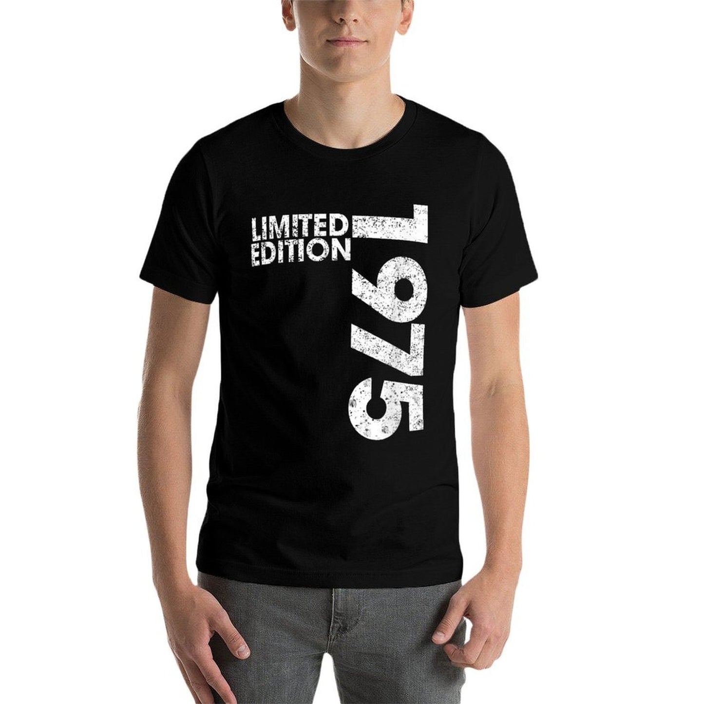 Limited Edition 1975 50 Year Old Men Women 50th Birthday  Vintage-inspired T-Shirt