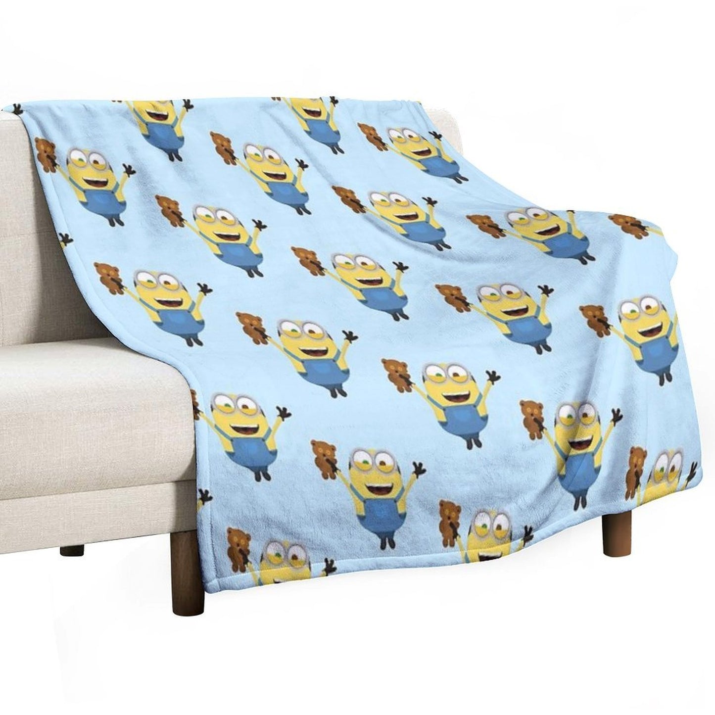 Bob Minion Sustainable Throw Blanket