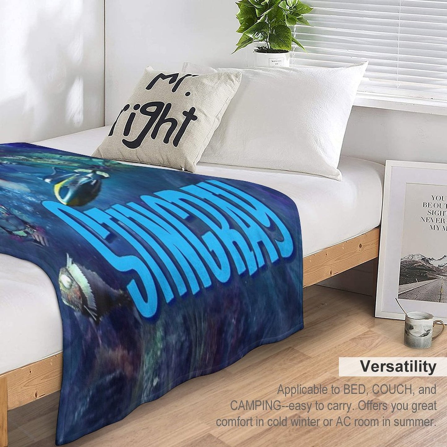 STINGRAY 1 Machine-washable Throw Blanket