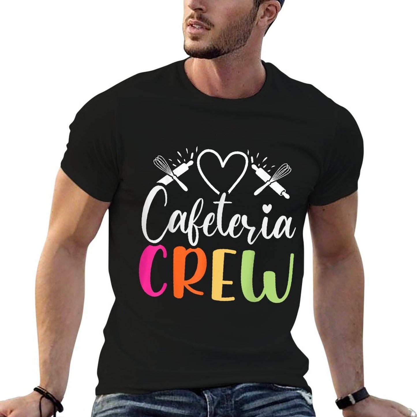 Cafeteria Worker Crew School Cook Lunch Lady Cafeteria Squad Affordable Price T-Shirt