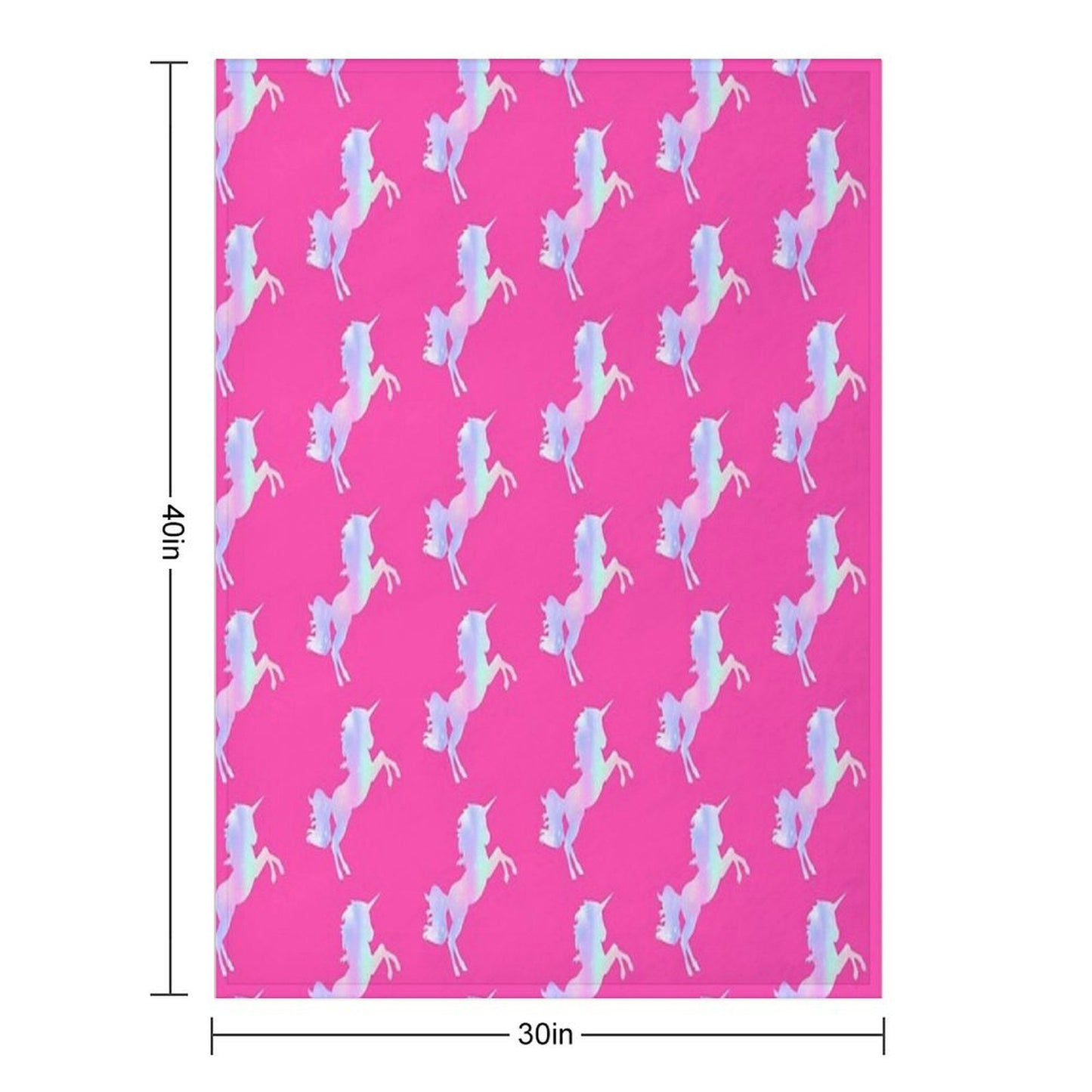Magical Unicorn Quick-dry Throw Blanket