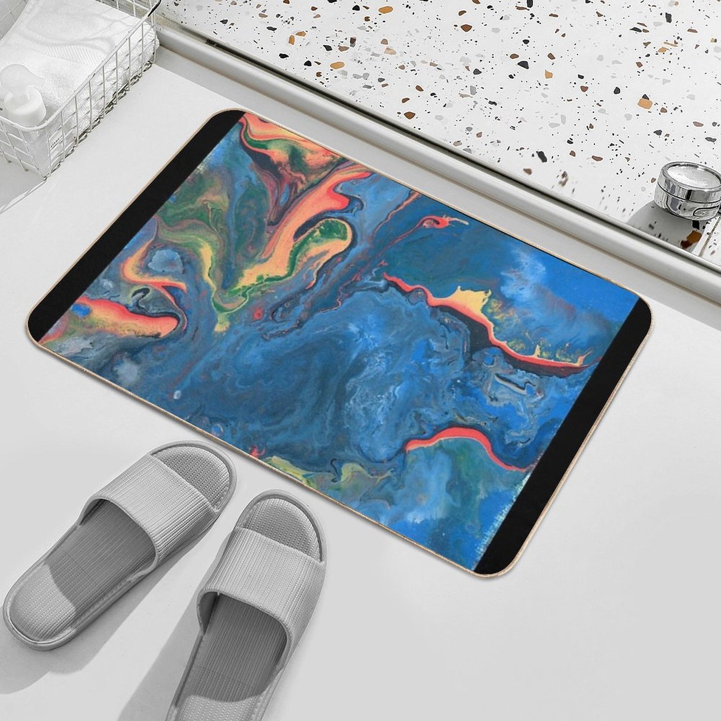 Molten Waves Eco-Friendly Bath Mat