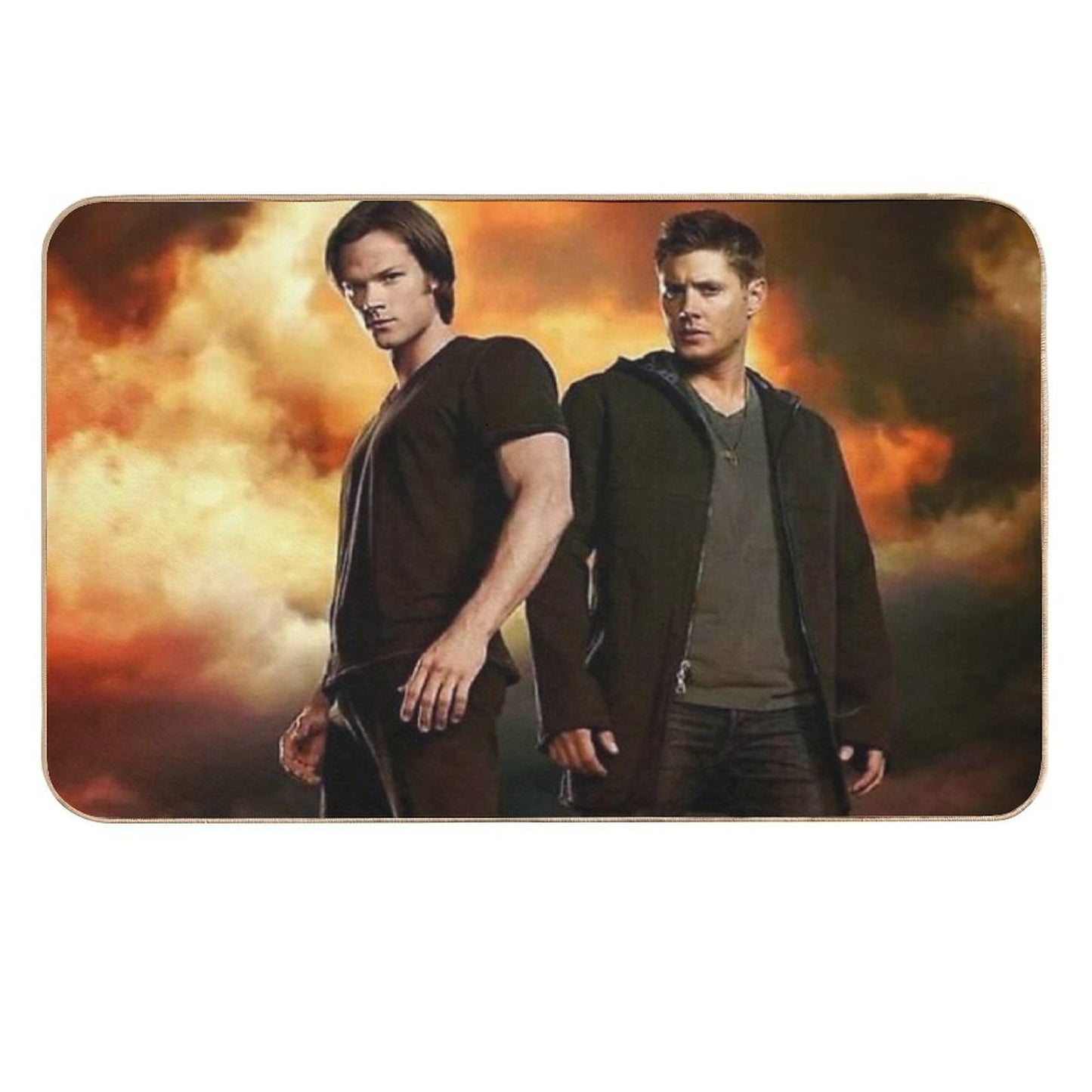 Brothers Winchesters Repositionable Bath Mat