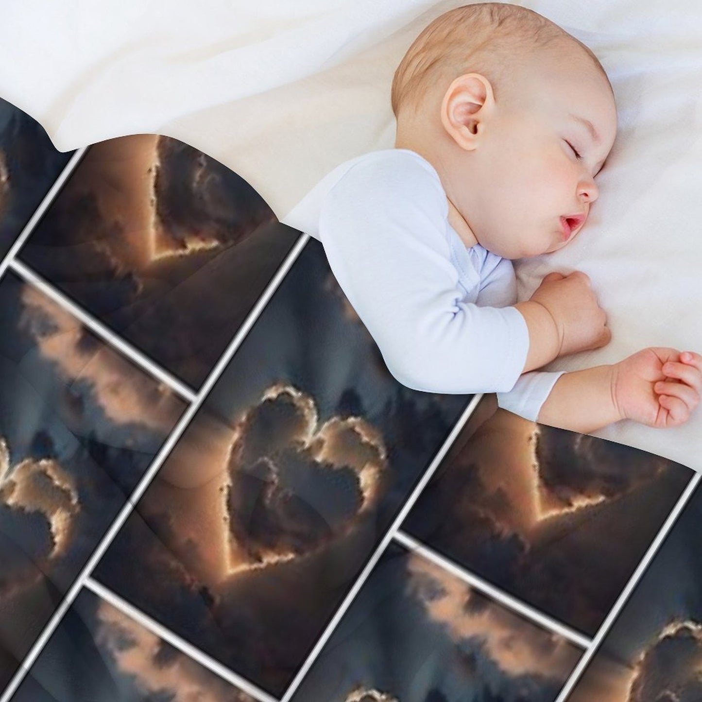 Love Cloud Style 1 Plush Throw Blanket