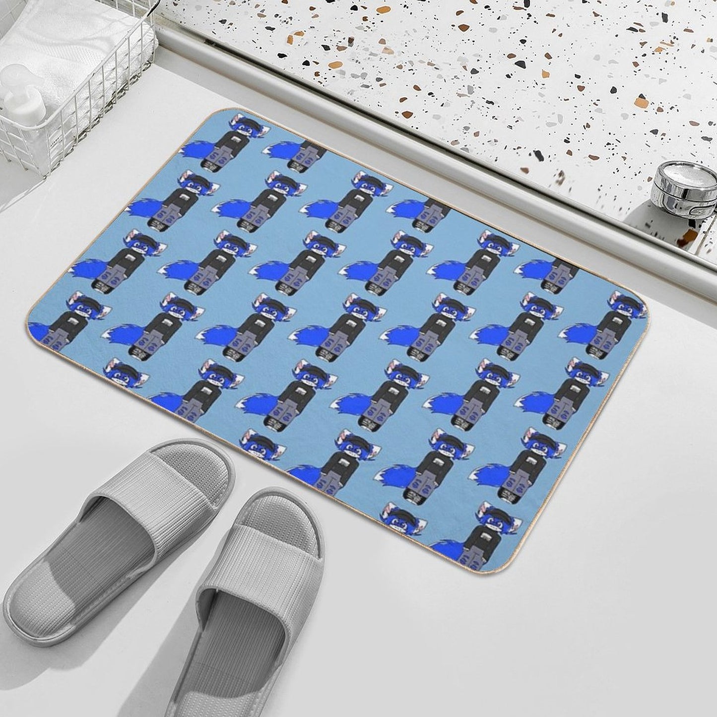 Bluefox Derek Slip-Resistant Bath Mat
