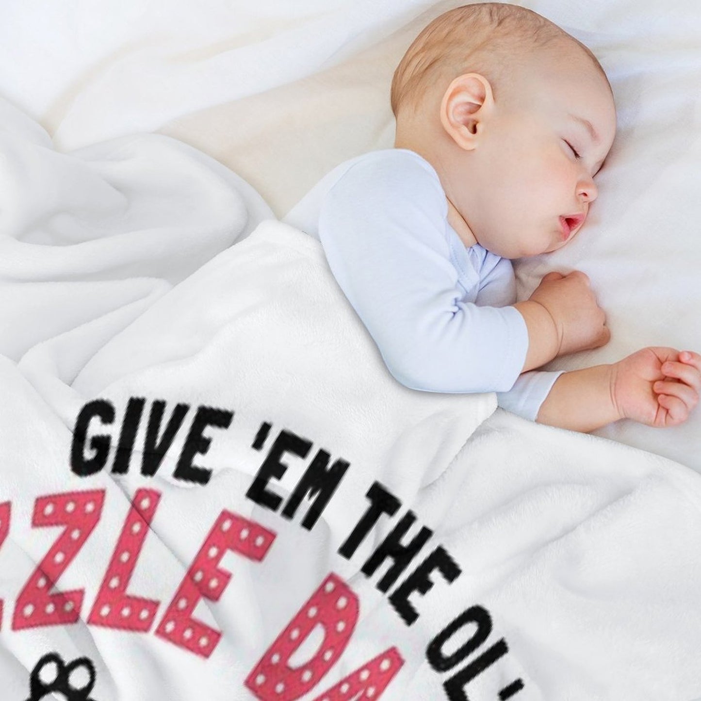 The Ol' Razzle Dazzle Sustainable Throw Blanket