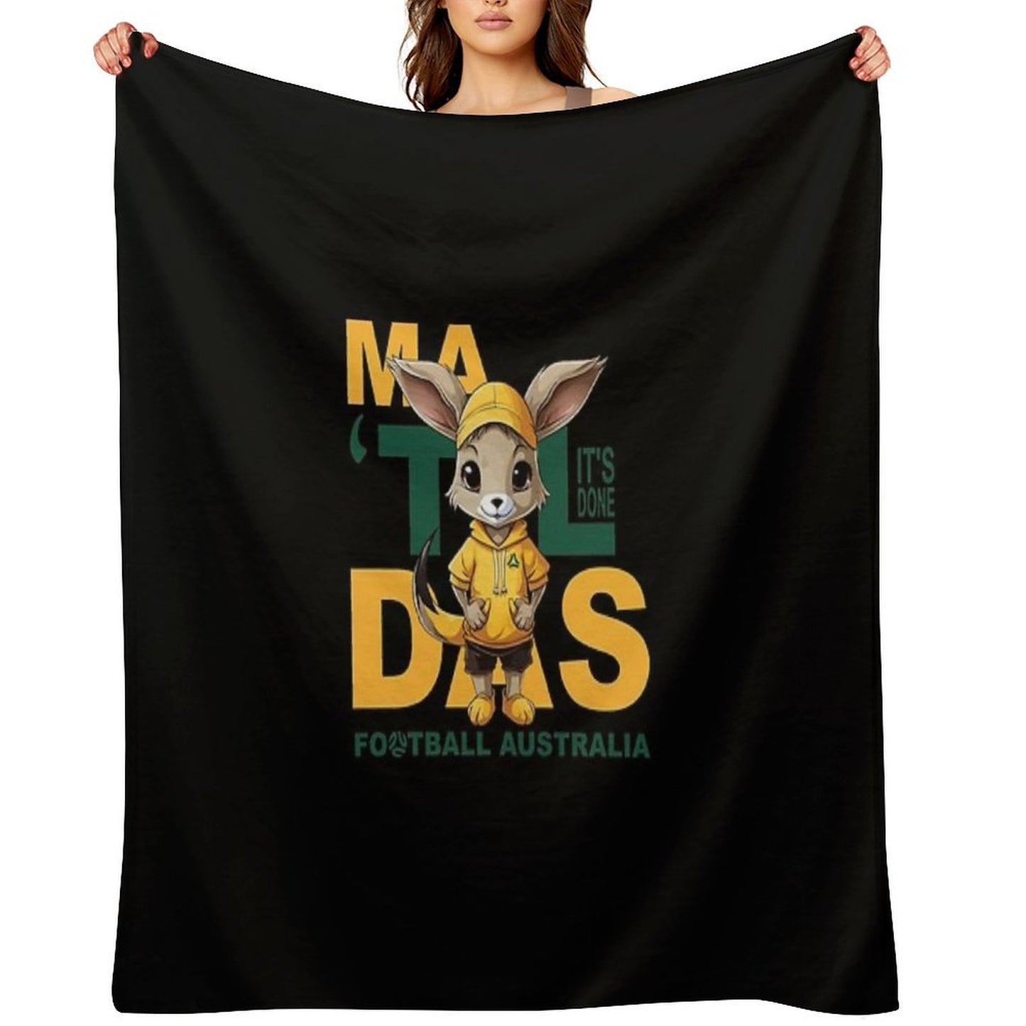 Matilda's Soccer Eco-conscious Throw Blanket