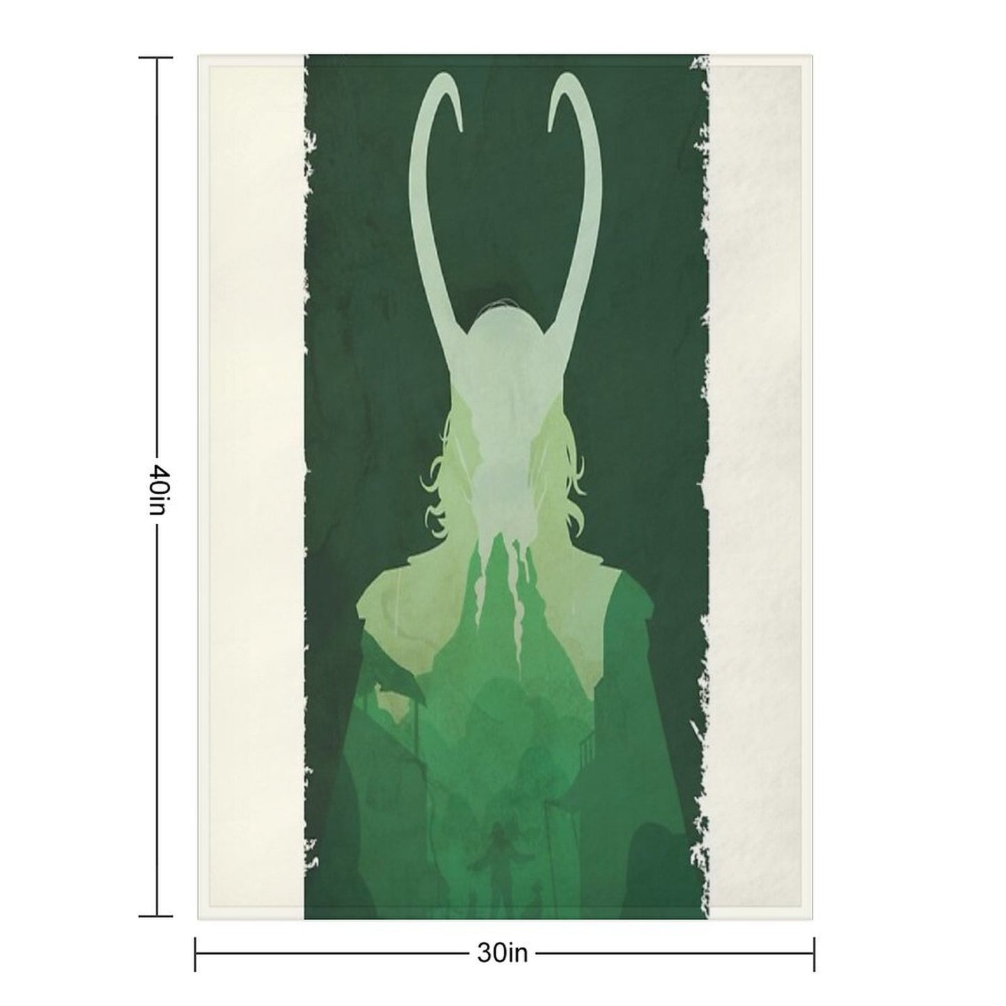 Loki Poster Lightweight Throw Blanket