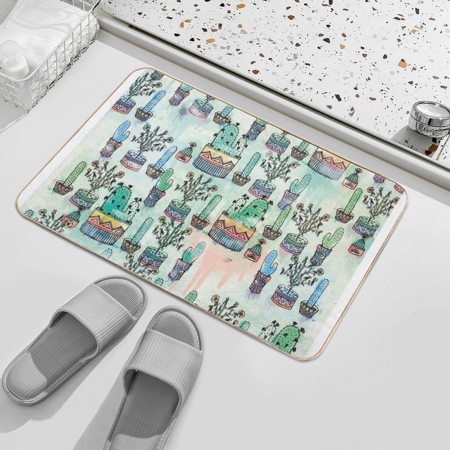 My Rainbow Garden Multi-Purpose Bath Mat