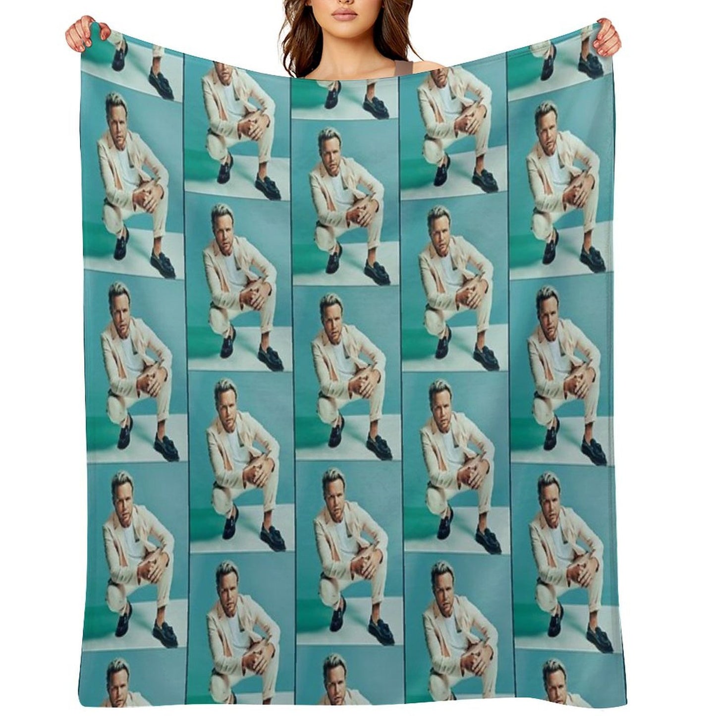 Olly Murs Travel-friendly Throw Blanket