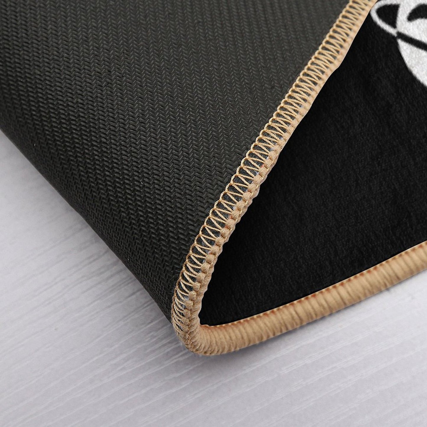 Dont Panic Color Fade-Resistant Bath Mat