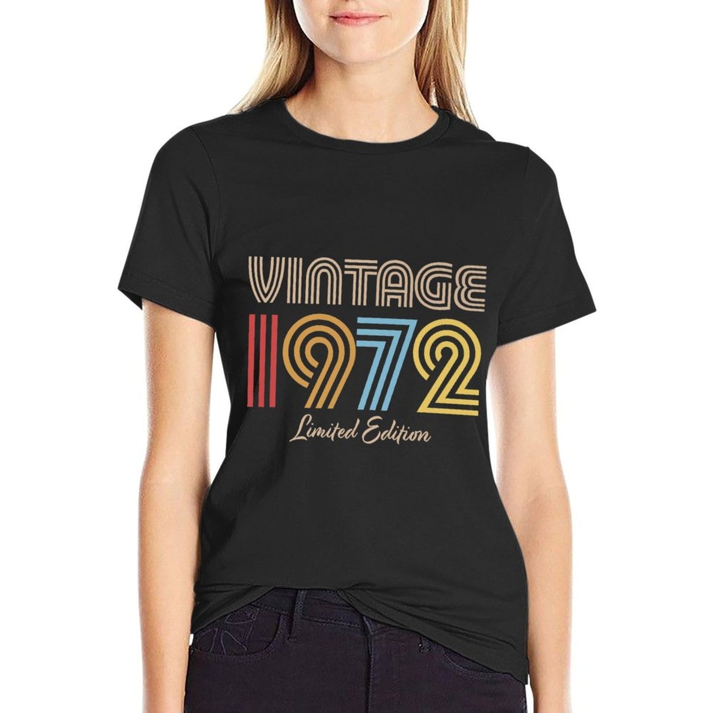 50 Year Old Vintage 1972 Limited Edition 50th Birthday Premium Versatile T-Shirt