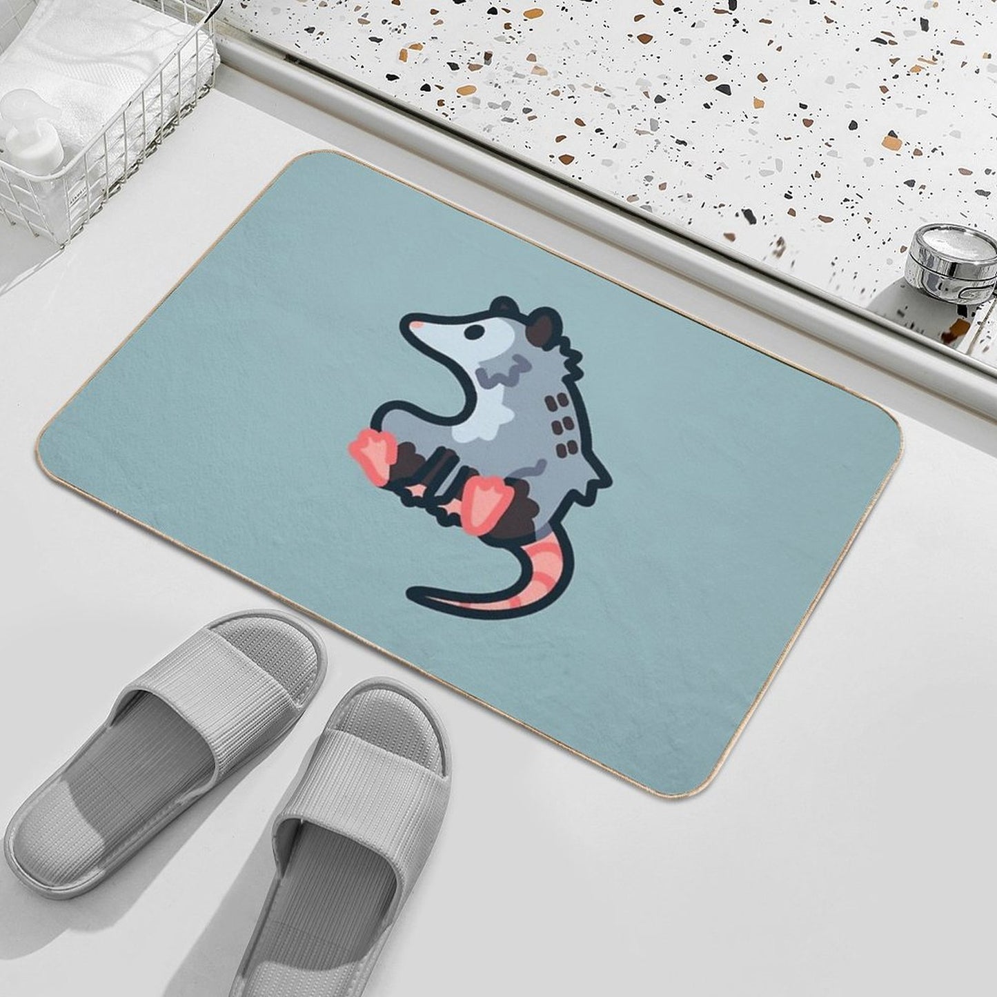 Possum Fella Toxin-Free Bath Mat