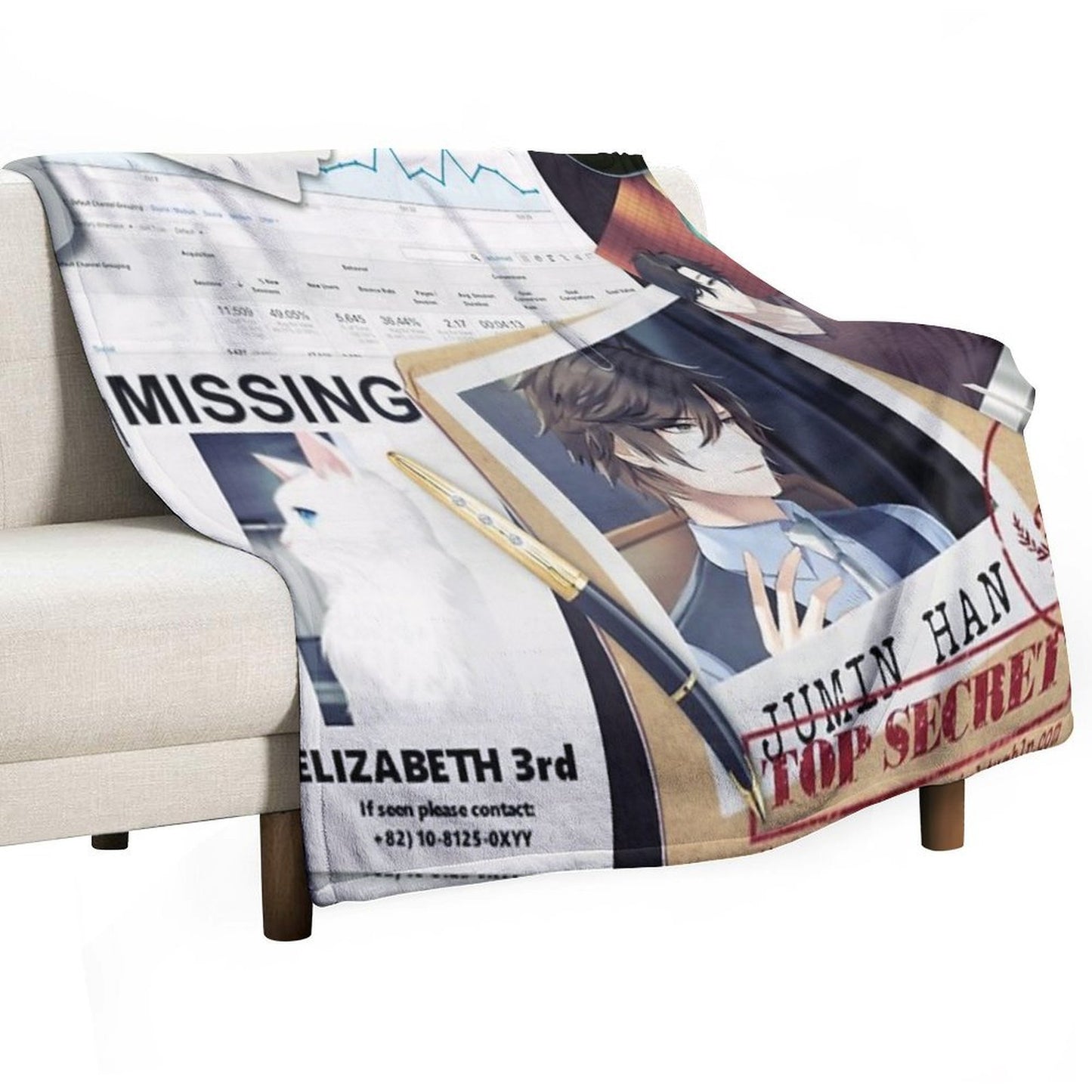 MysMe - Jumin Quick-dry Throw Blanket