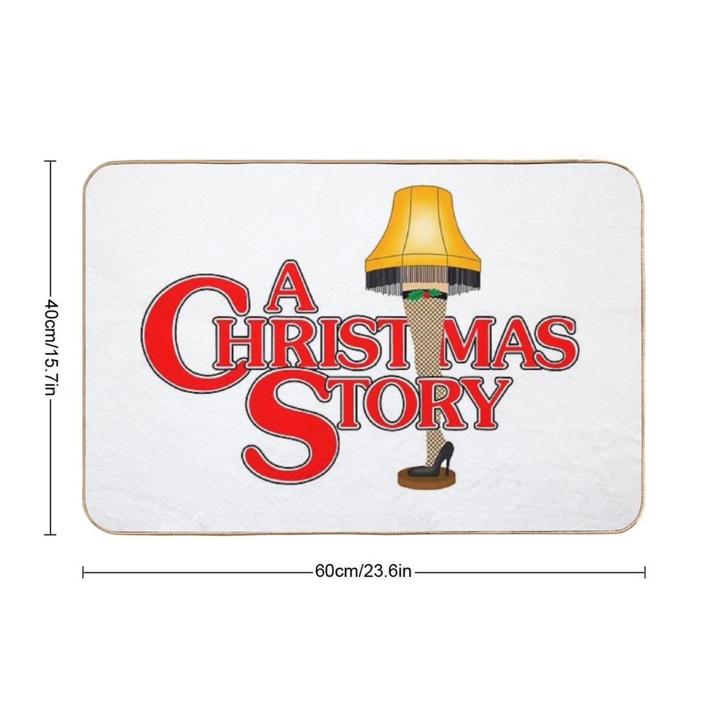 A Christmas Story, Leg Lamp Toxin-Free Bath Mat