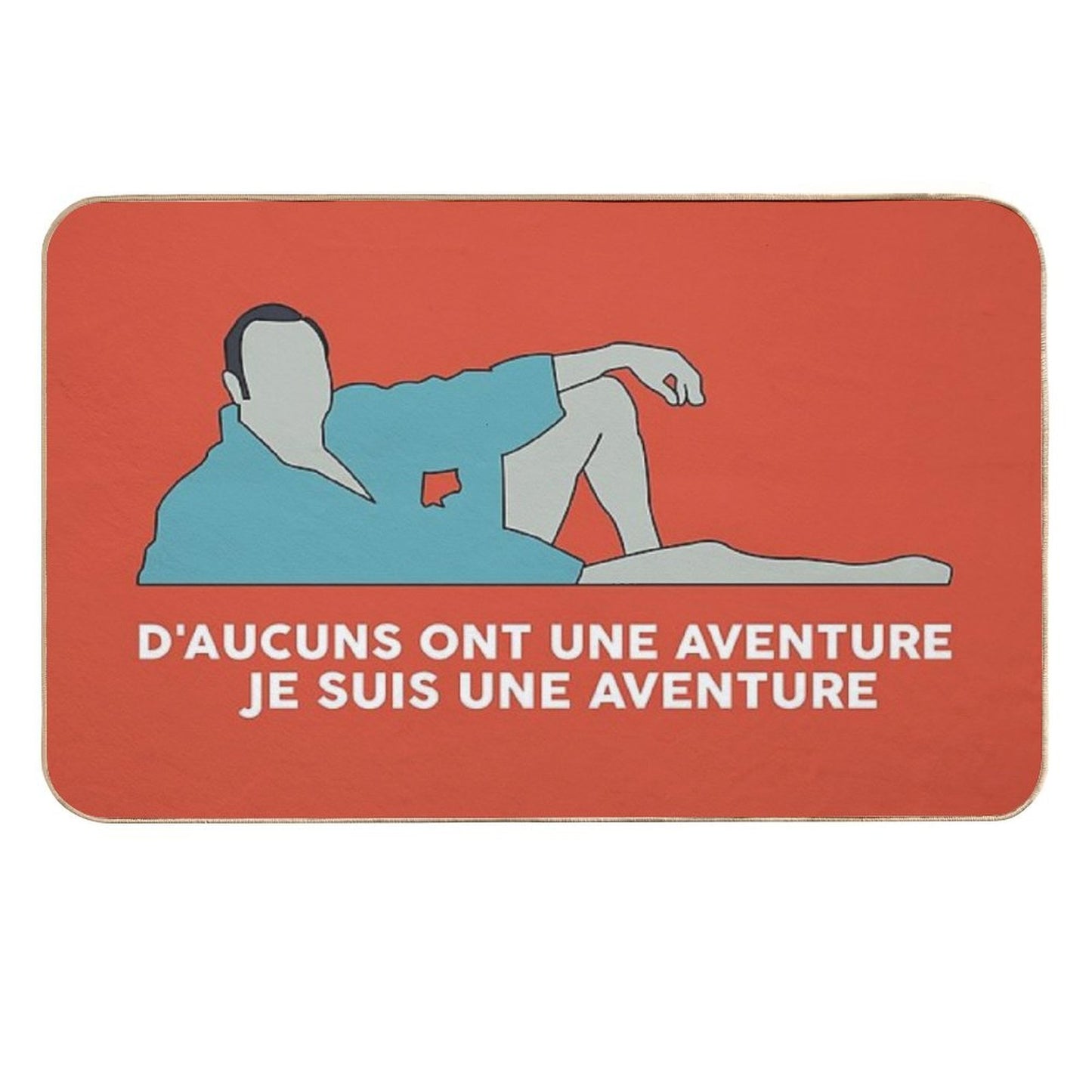 I Am An Adventure - OSS 117 Multi-Purpose Bath Mat