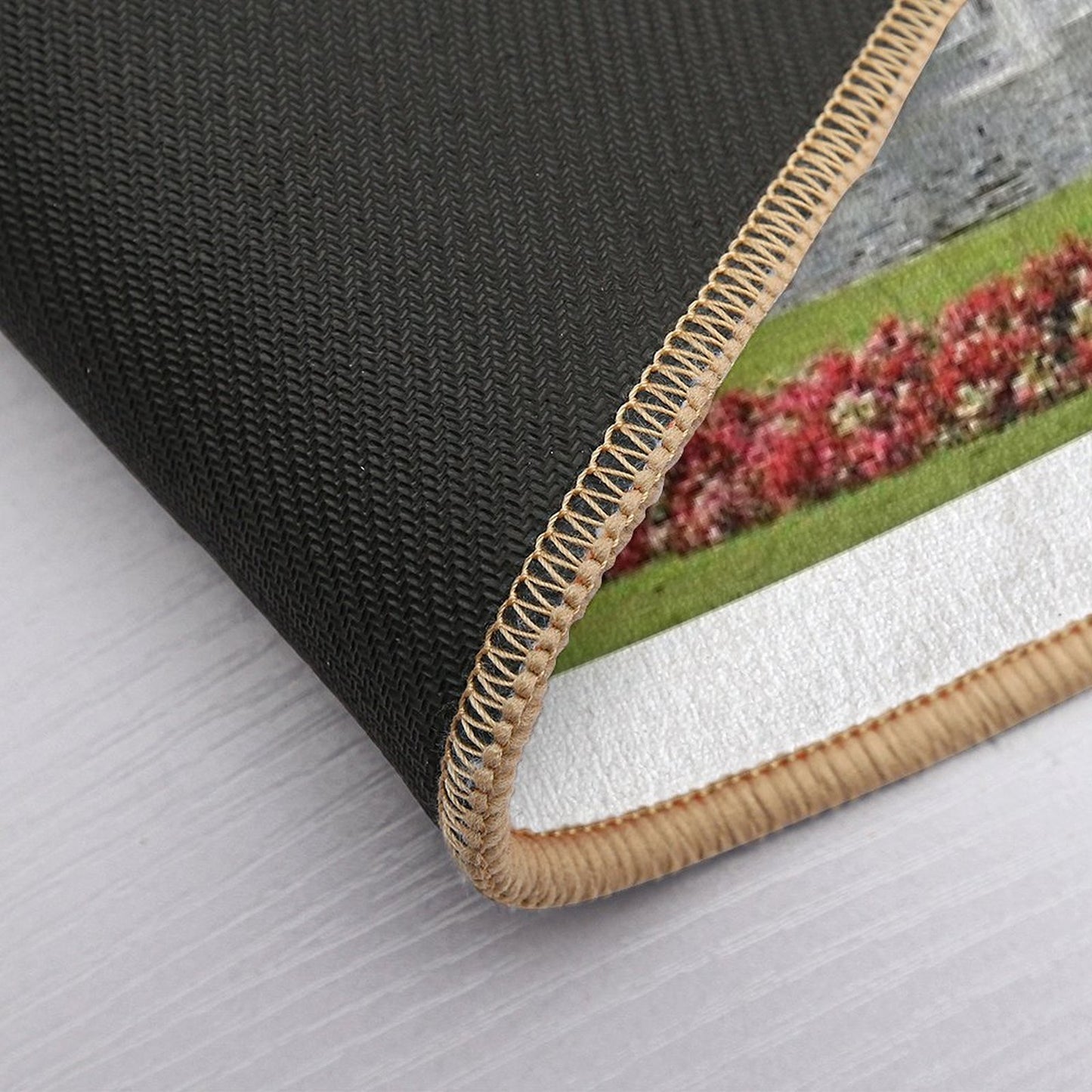 Mannheim Water Tower in Summer Slip-Resistant Bath Mat