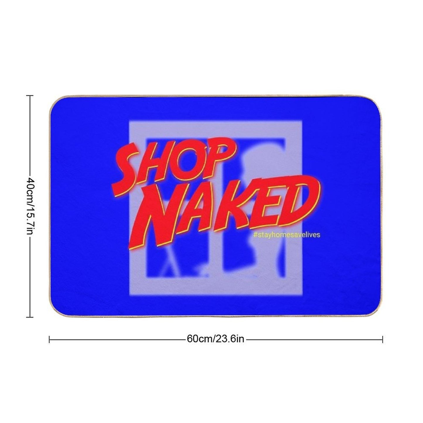Shop Naked @ Home Rapid-Drying Bath Mat