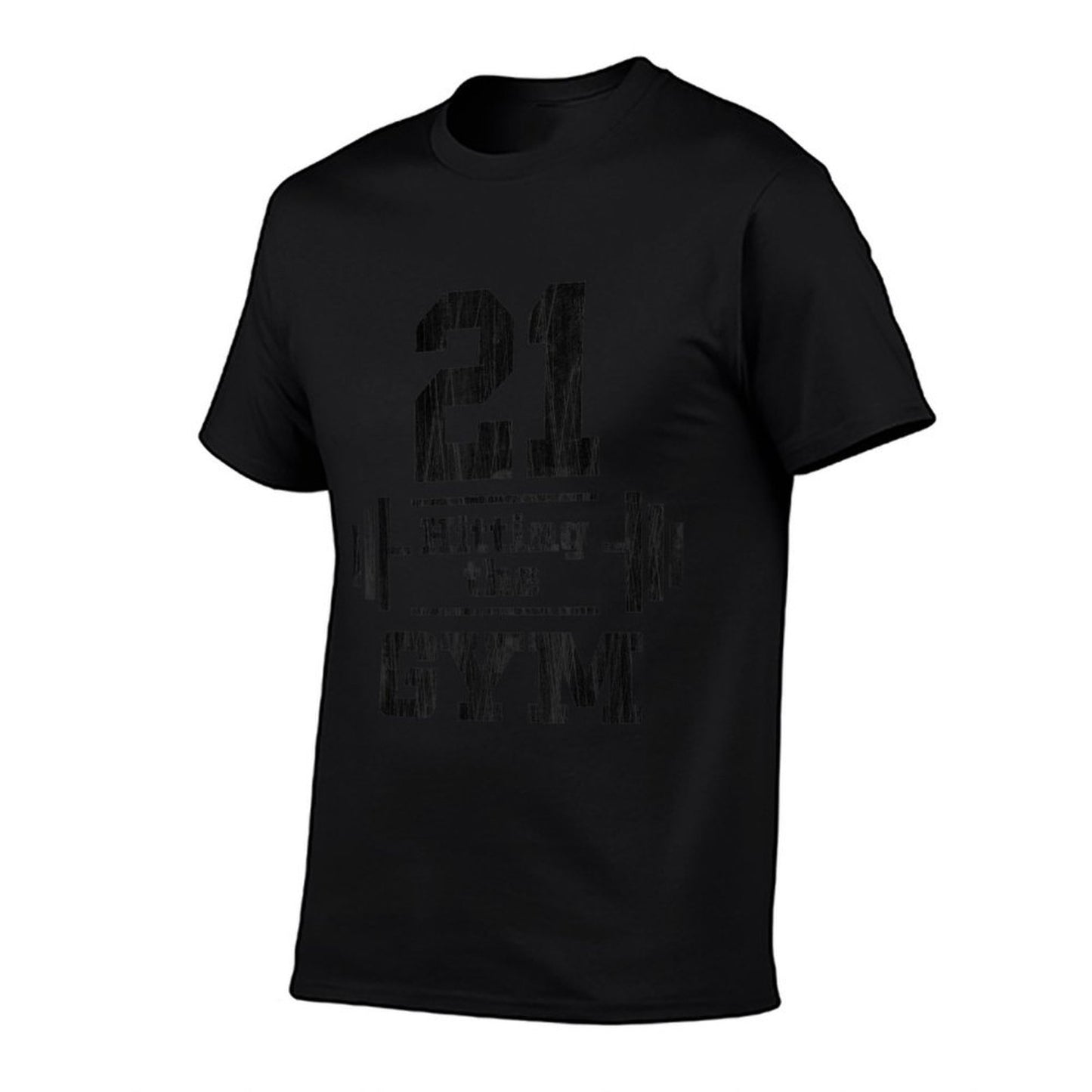 21 HITTING THE GYM Fun 21st Birthday Eco-friendly Material T-Shirt