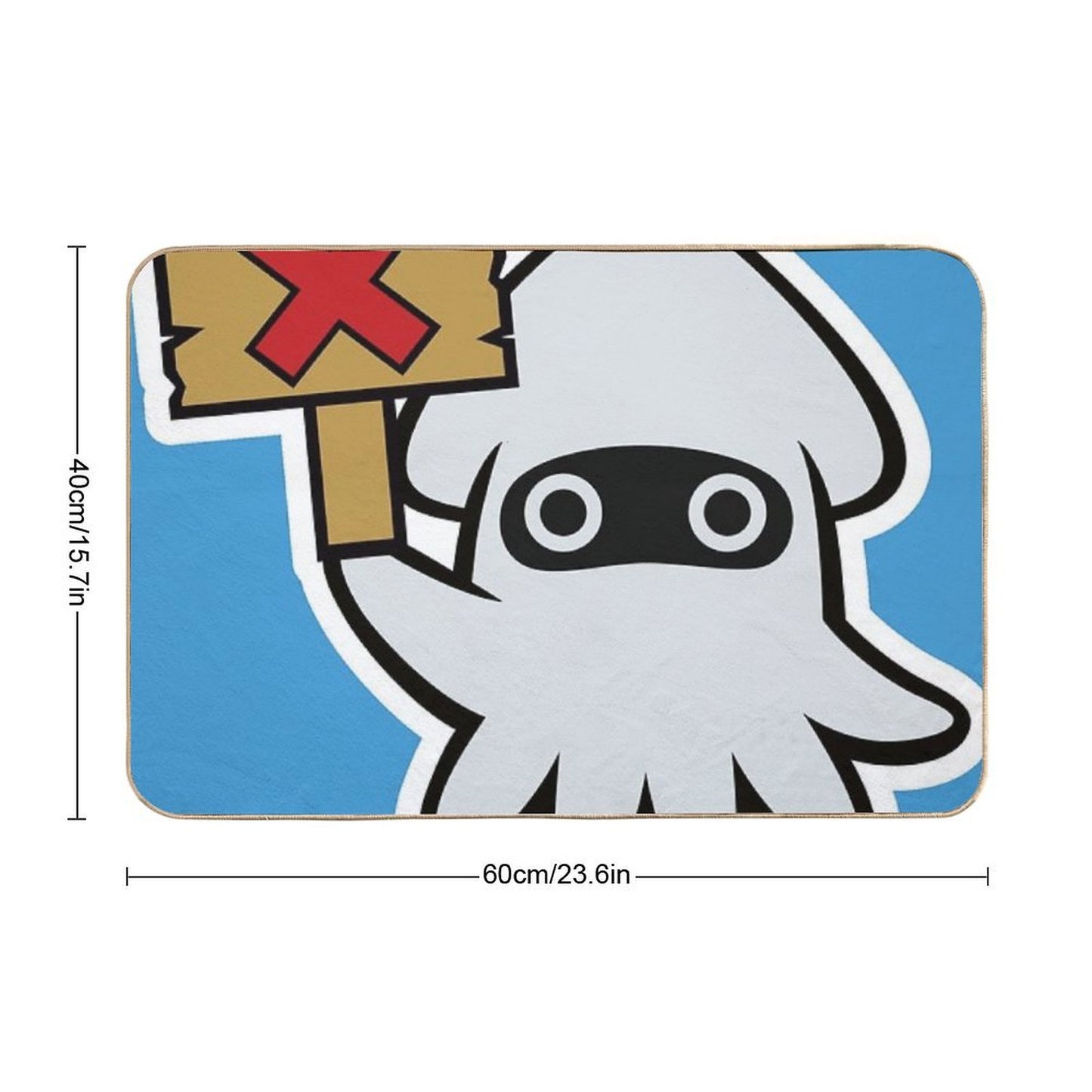 Paper Blooper High-Traffic Bath Mat