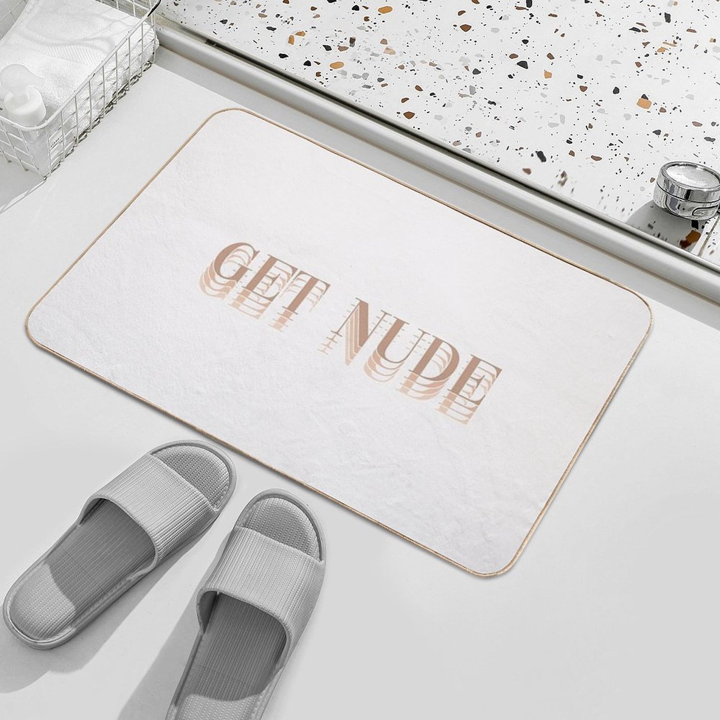 Get Nude Toxin-Free Bath Mat