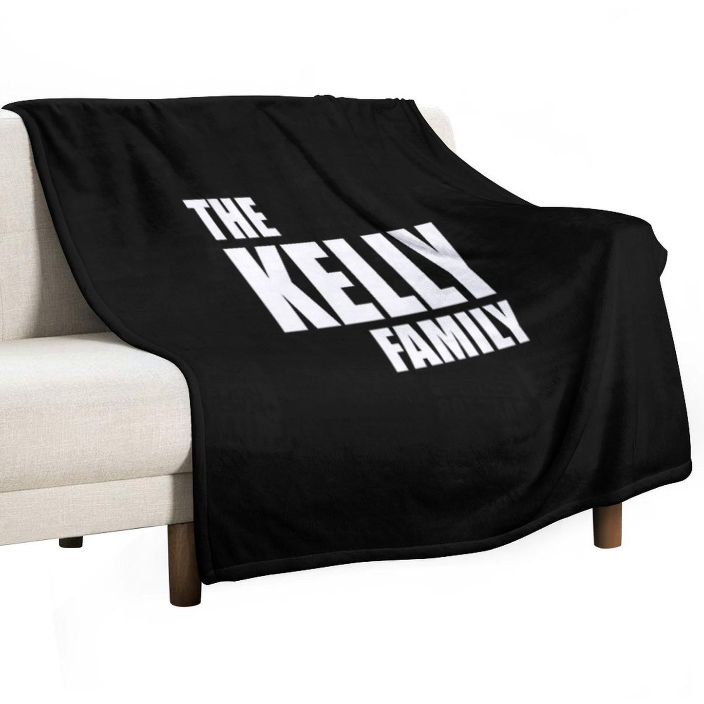 The Kelly Family Wrinkle-free Throw Blanket