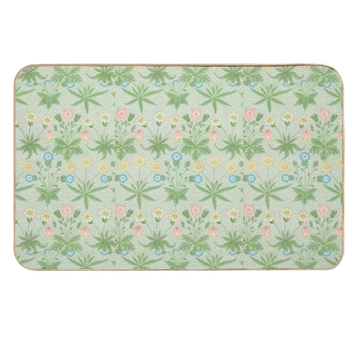 William Morris Patterns Eco-Friendly Bath Mat