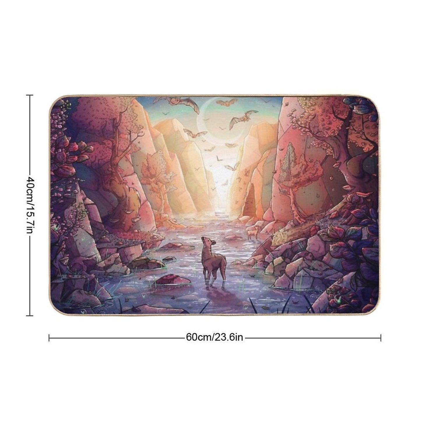 The Narrows Anti-Trip Bath Mat