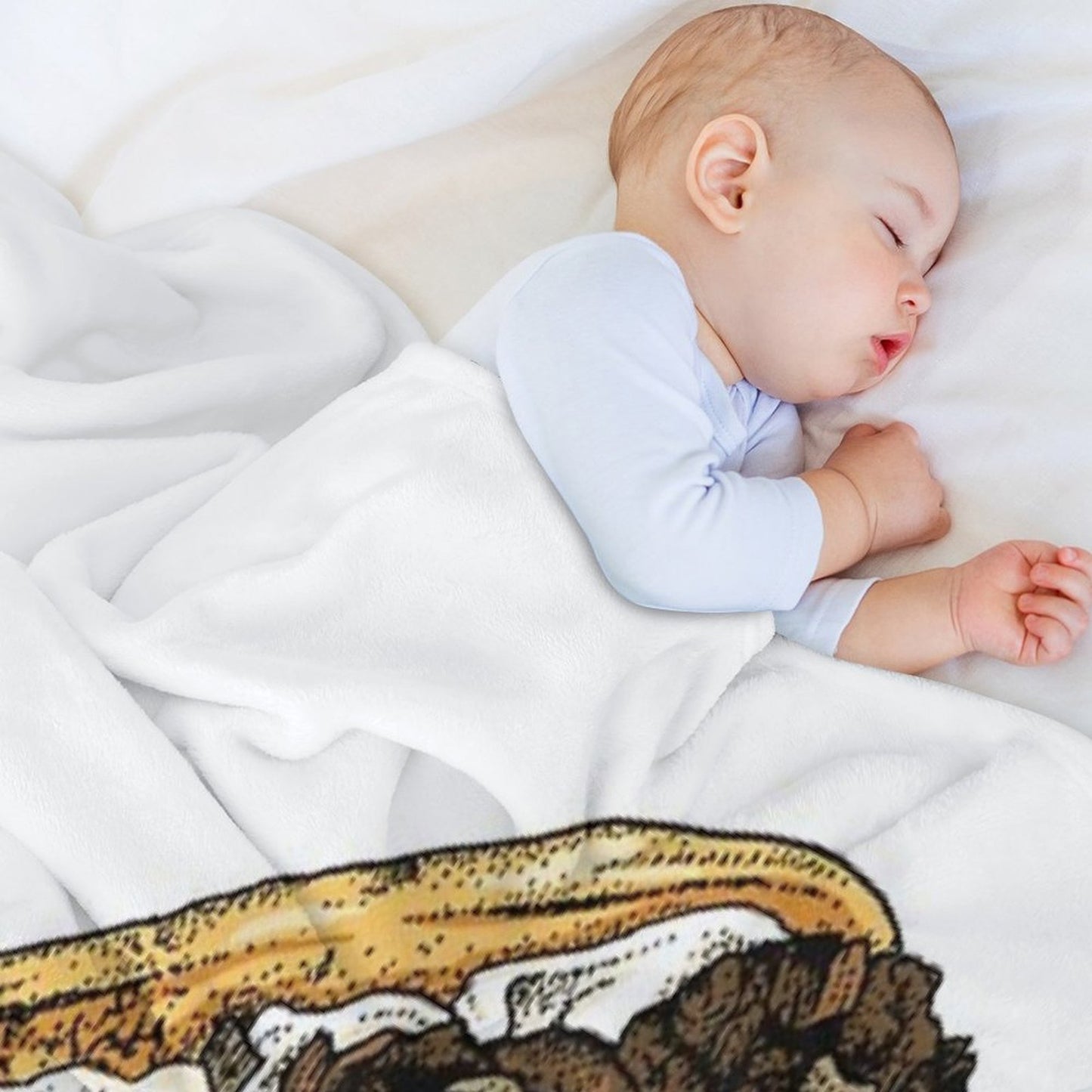 Philly Cheesesteak Multi-functional Throw Blanket